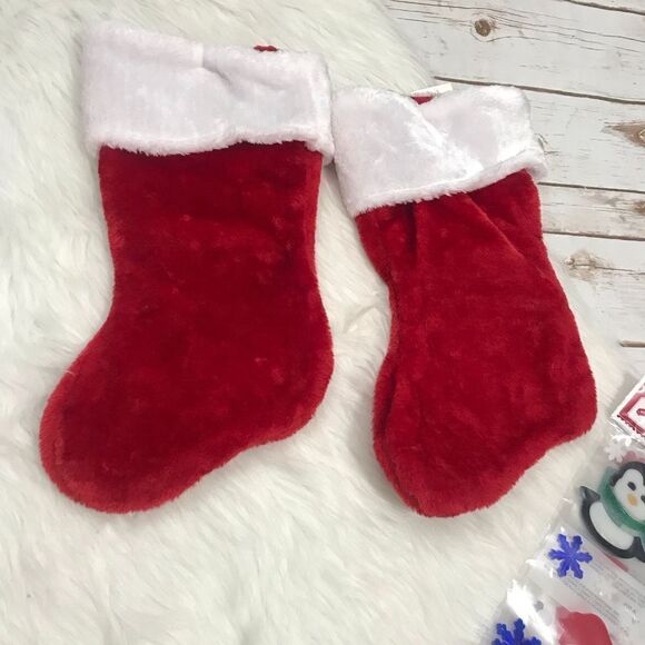DELETING SOON Christmas Decor Stockings Window Cling - Picture 2 of 11